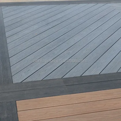 Co-Extrusion WPC 3D Embossed Composite Decking Technology