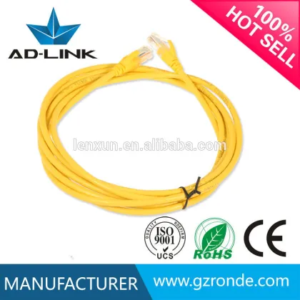 Ethernet lan network cable grey patch cord UTP cat5e cable 3m