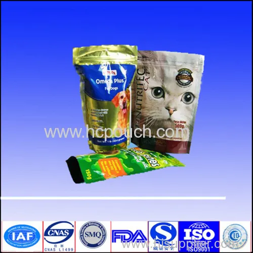 250g Aluminium Foil Packaging Bag For Cat Food 
