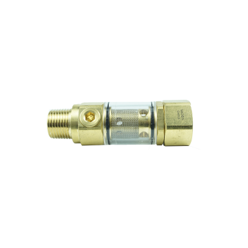 Brass pressure resistant water filter for car washer