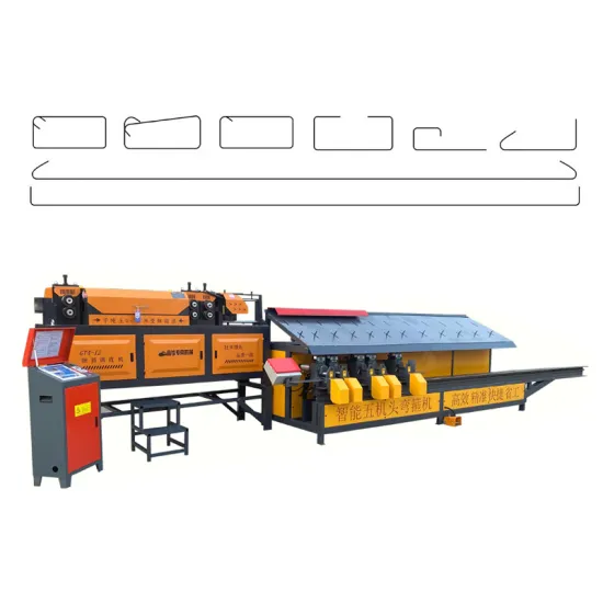 High-Speed CNC Automatic Steel Wire Rebar Bending and Cutting Machine