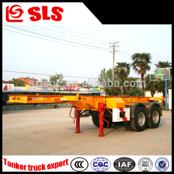 20Feet skeleton container semi trailer