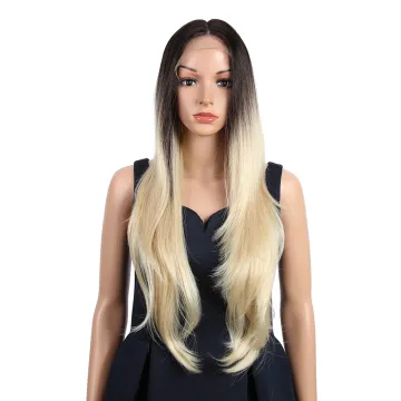 100%virgin honey blonde full head natual straight wave lace front women front HD 360 pre pluck synthetic hair lace wigs straight