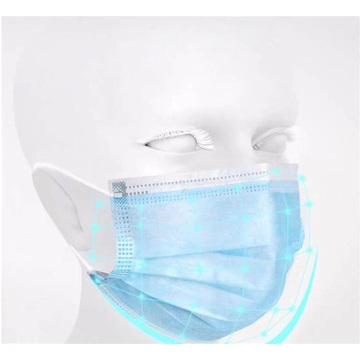 Disposable Medical Mouth Face Mask with Earloops