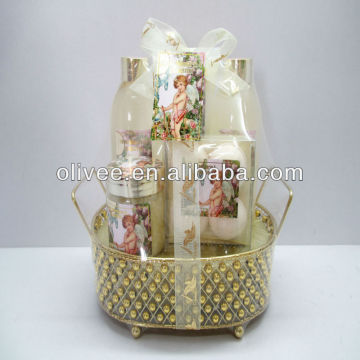 wholesale bath set gently care for skin