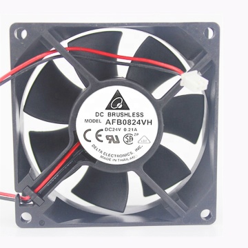 Pendinginan AFB0824VH DC24V 80x80x25mm Frequency Converter Fan
