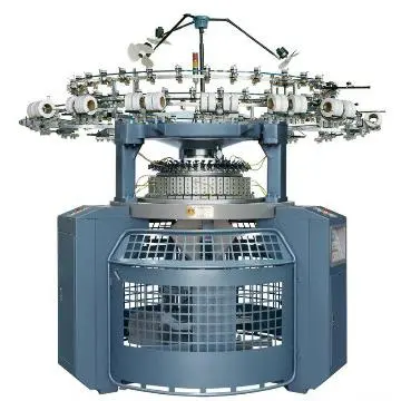 Rib Weft Knitting Machine