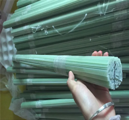 Light green color FR4 epoxy fiberglass flat strip