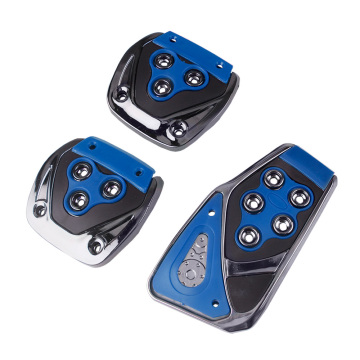 Universal Aluminum ABS Non-Slip Brake Pedal with Screws for Car Pedal Cover