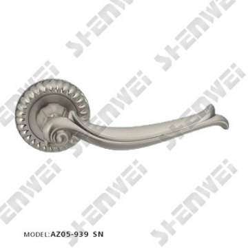 AZ05-939 SN Zinc Alloy Rosette Door Handle