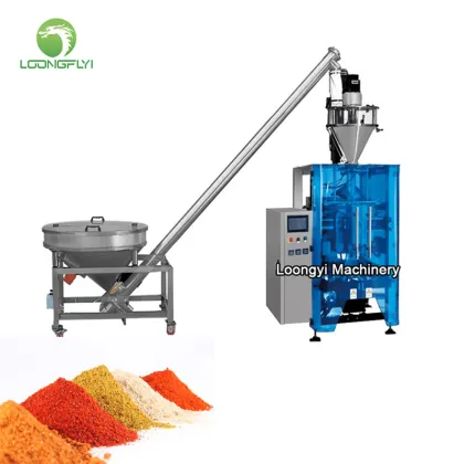 Egg yolk bleaching custard powder packing machine