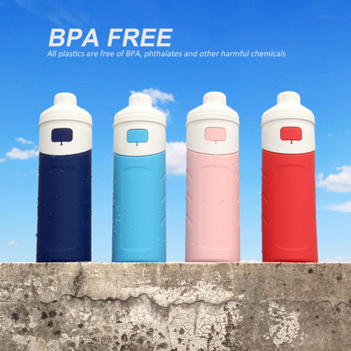 Wide Mouth Silicone Insulate Water Bottle