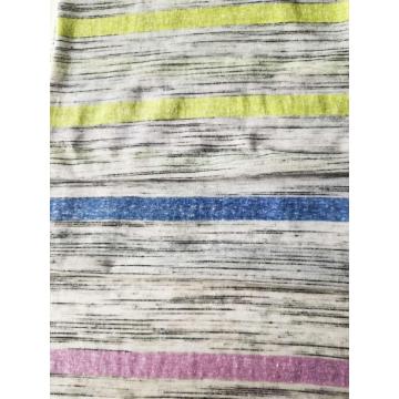 Poly Cotton Rayon Y / D Stripe Jersey