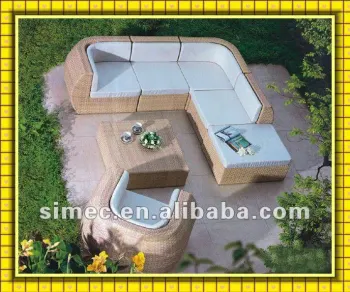 modern design outdoor rattan furniture set