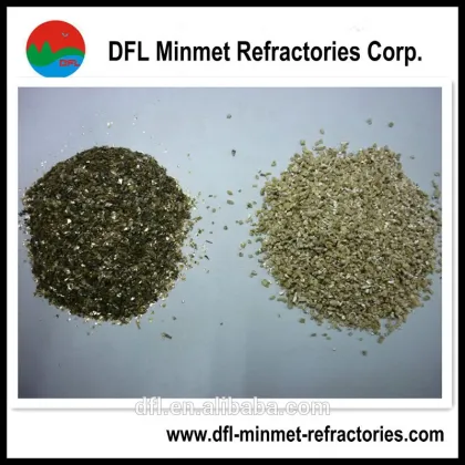 Silver crude vermiculite/ vermiculite for construction