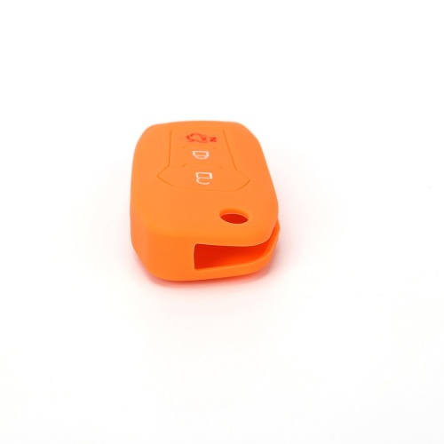 Protective Flip Car Key Silicone Case For Ford