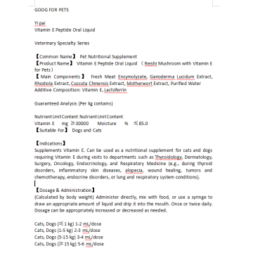 Suplemento para el trastorno de la tiroides en mascotas