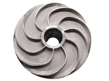 lost wax casting aluminum centrifugal pump impeller