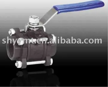 three piece ball valve,cast iron,cast steel,SS steel etc