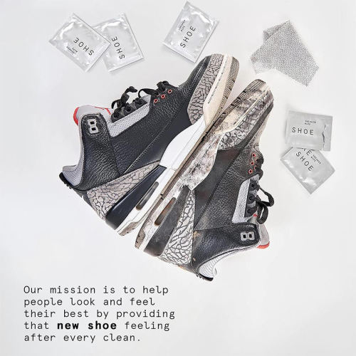 Na -customize na logo na magagamit mabilis na paglilinis ng sapatos sa sports