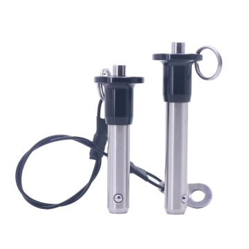 Quick Release Pin and Locking Mechanisms for Audio Latches and Handles