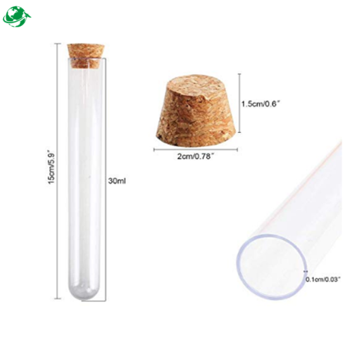 12/13/15/16/18/20/25mm Round Bottom Plastic Packaging Tube