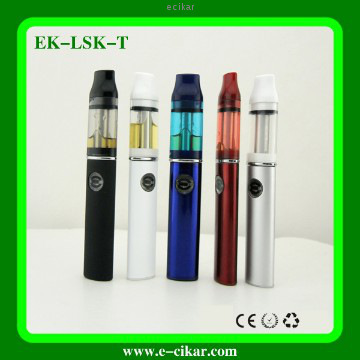lsk beginning with clear tank and rechargeable atomizer e cigarette