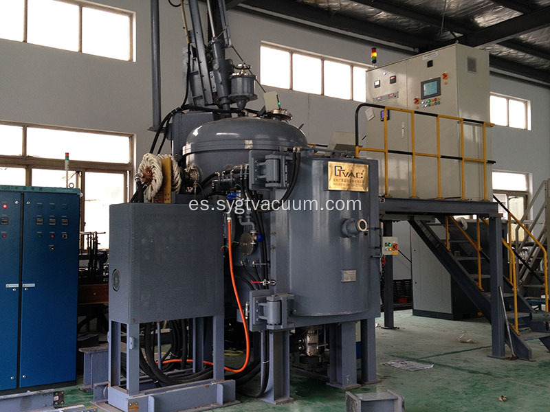 Horno de fusión de inducción al vacío periódico
