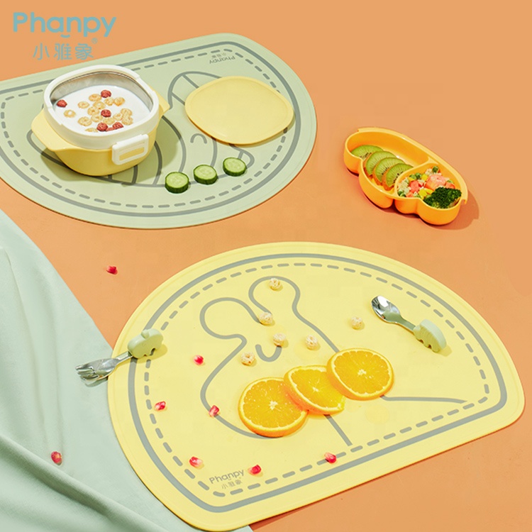 Baby Anti-Slip Heat Insulation Mat Large Dinning Mat