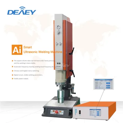 Branson Ultrasonic Welder for Plastic - 15kHz 2600W Valve Welding Machine