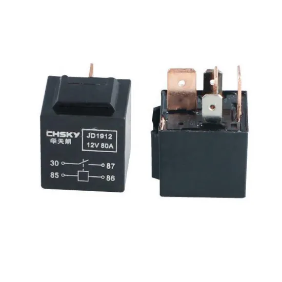 CHSKY Waterproof 12v 80A 4/5Pins Heavy Current Car Relay CH-80125DK