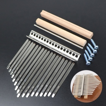 High-Quality Wood Kalimba Accessory: 17 Tone Keyboard Part for Thumb Piano