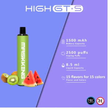 Maskking HIGH GTS 2500 Disposable Vape Italy Wholesale