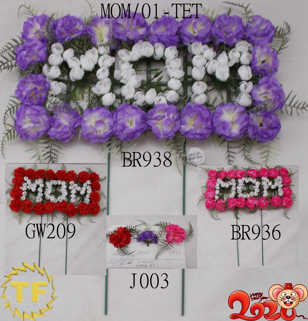 Cementerio de almohadas de Mom Floral Mom