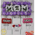 Carnation Floral Mom Pillow Cemetery