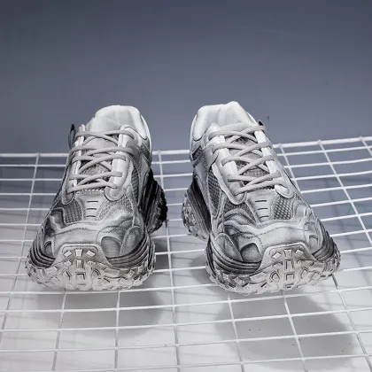 Custom Retro High Top Vintage Skateboard Shoes - Women & Men's Fashion Sneakers