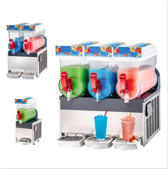 Commercial Slush Making Machine: 15L-45L Capacity with Three 2/3 Tank Bowls for Sale