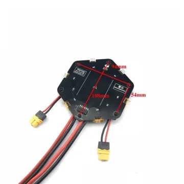 JMRRC Big Power Distribution Management Module High Current PDB for DIY agricultural drone Octocopter
