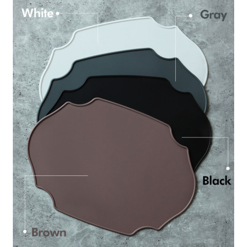 Kundenspezifisches Polygon-Silikon-Placemat-Geschirrspüler