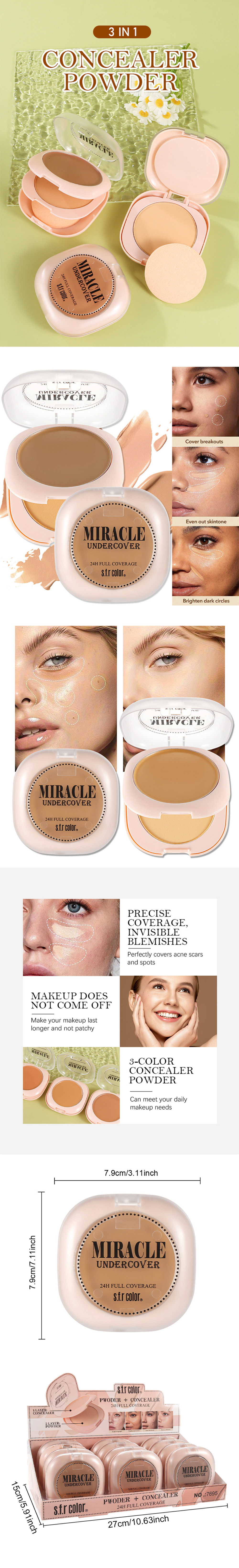 7695-XFace Makeup