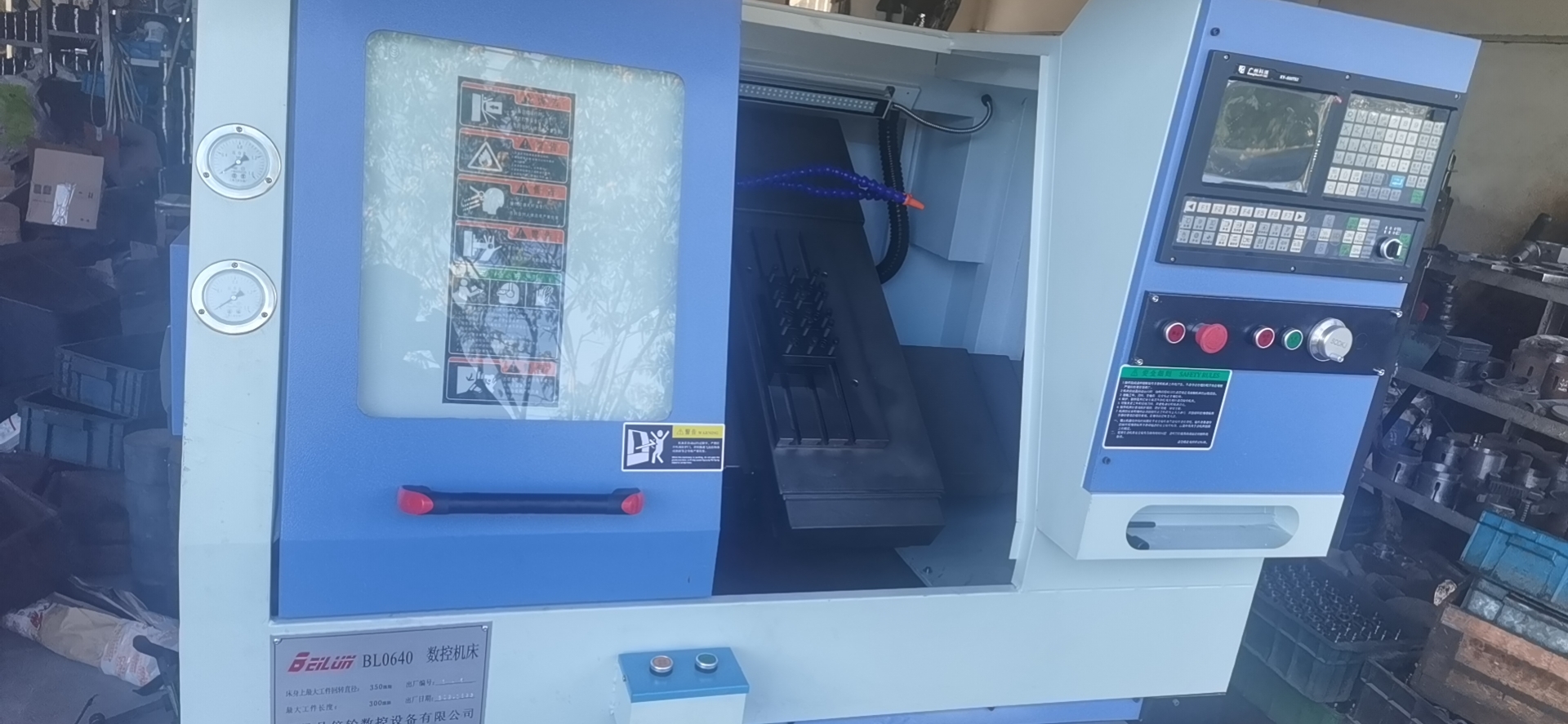 slant bed machine