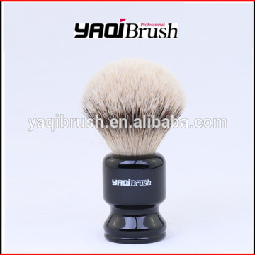 black handle badger knot shave brush for men
