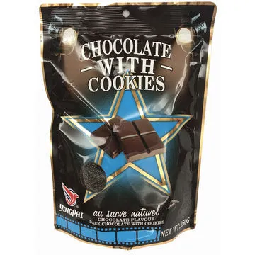 Delicious chocolate chocolate cookies