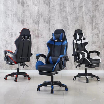 High Quality Manager's Racing Style Fabric, Lifting Leather and PU Office Gaming Chair