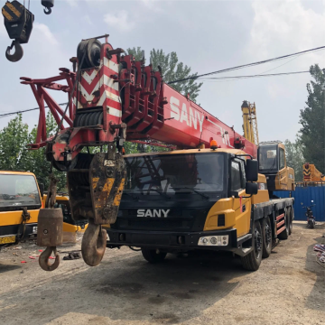 Secondo mano Sany STC750 75 tonnellate Crane per camion in vendita