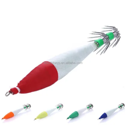 Yozuri Suqid Jig Fishing Lure - Wood Shrimp Squid Hard Bait 10.5cm 6g
