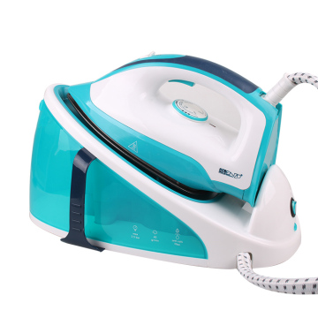 ENZO Professional 2200W Custom Soleplate Handheld Vertical Steam Iron for Clothes