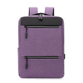 Custom Business Soft Pure Color atmungsaktiver schwarzer Rucksack