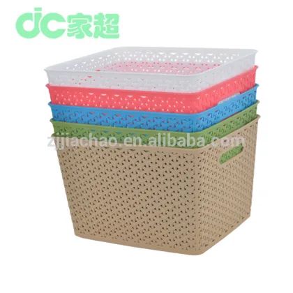 Home used wholesale small woven storage baskets