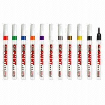 Mini Paint Marker with 1.2mm Line, 10 Colors